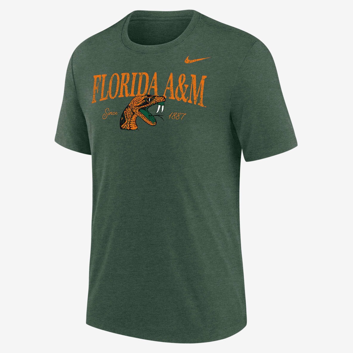 Nike College (Florida A&M University) Playera de manga corta Tri-blend para hombre