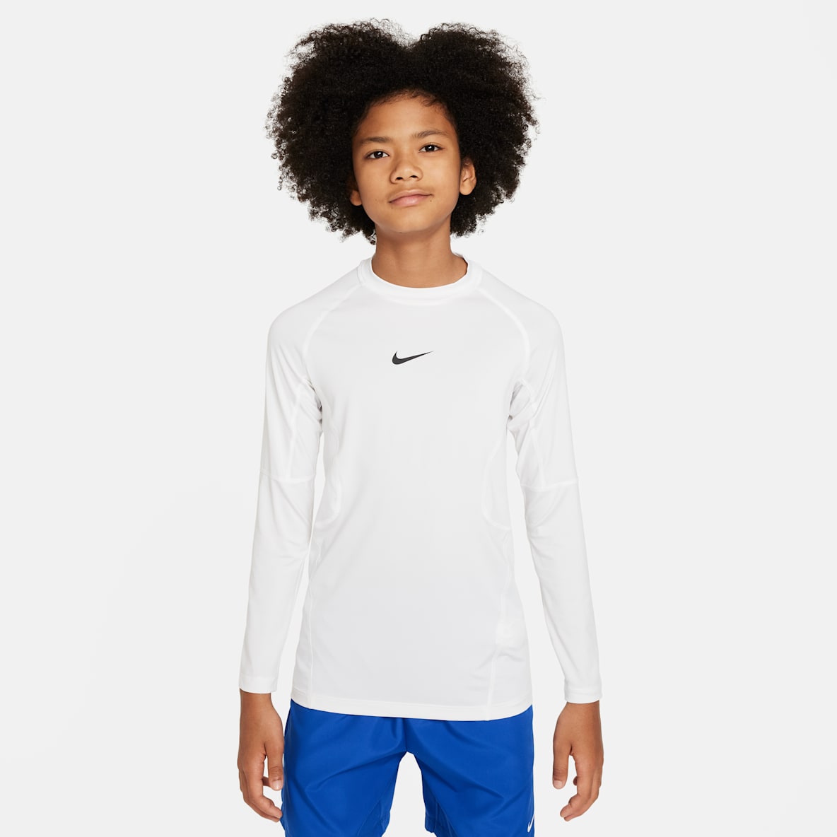 Nike Pro Nike Pro Big Kids' (Boys') Dri-FIT Long-Sleeve Top