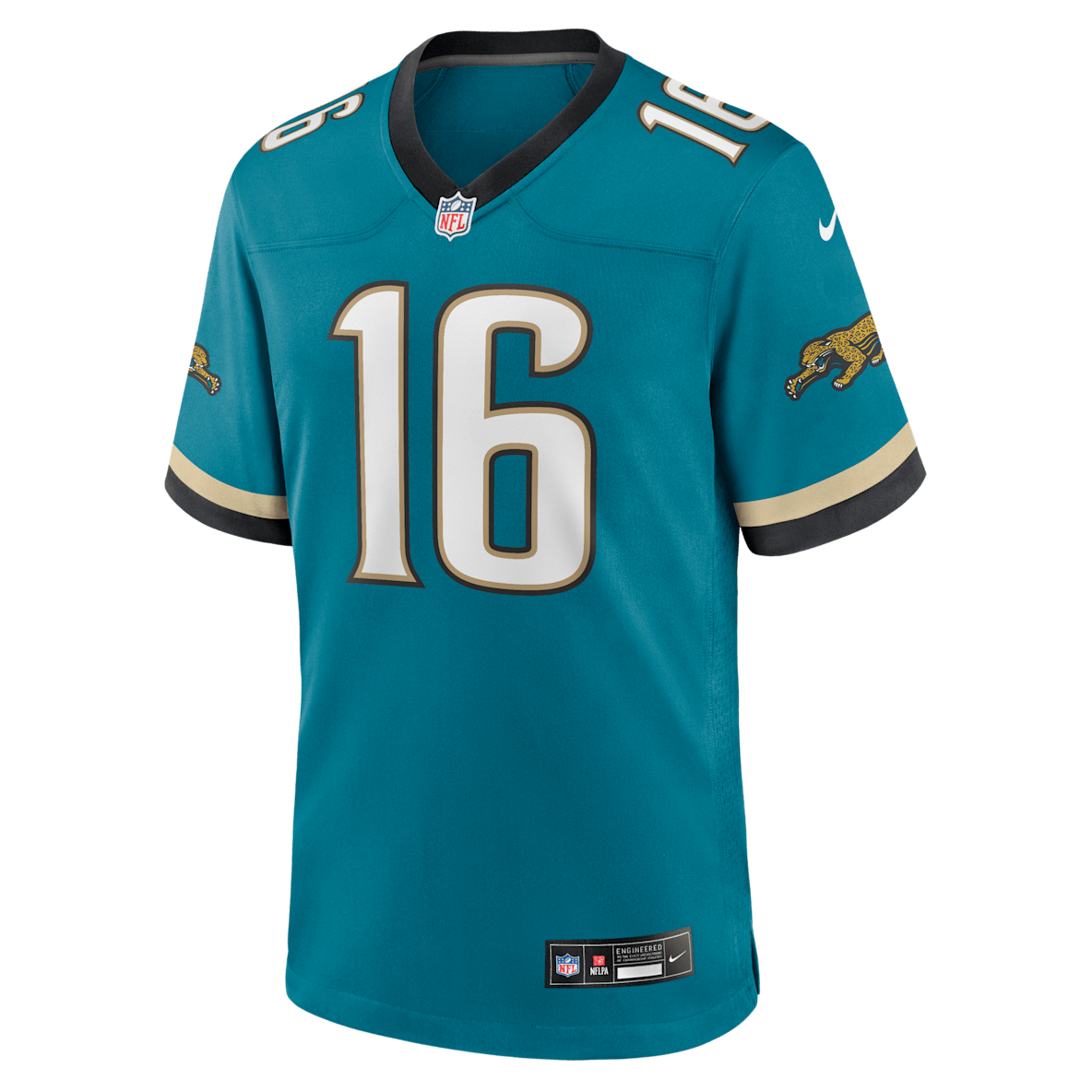 NFL Jacksonville Jaguars (Trevor Lawrence) NFL Jacksonville Jaguars (Trevor Lawrence) Men's Game Football Jersey