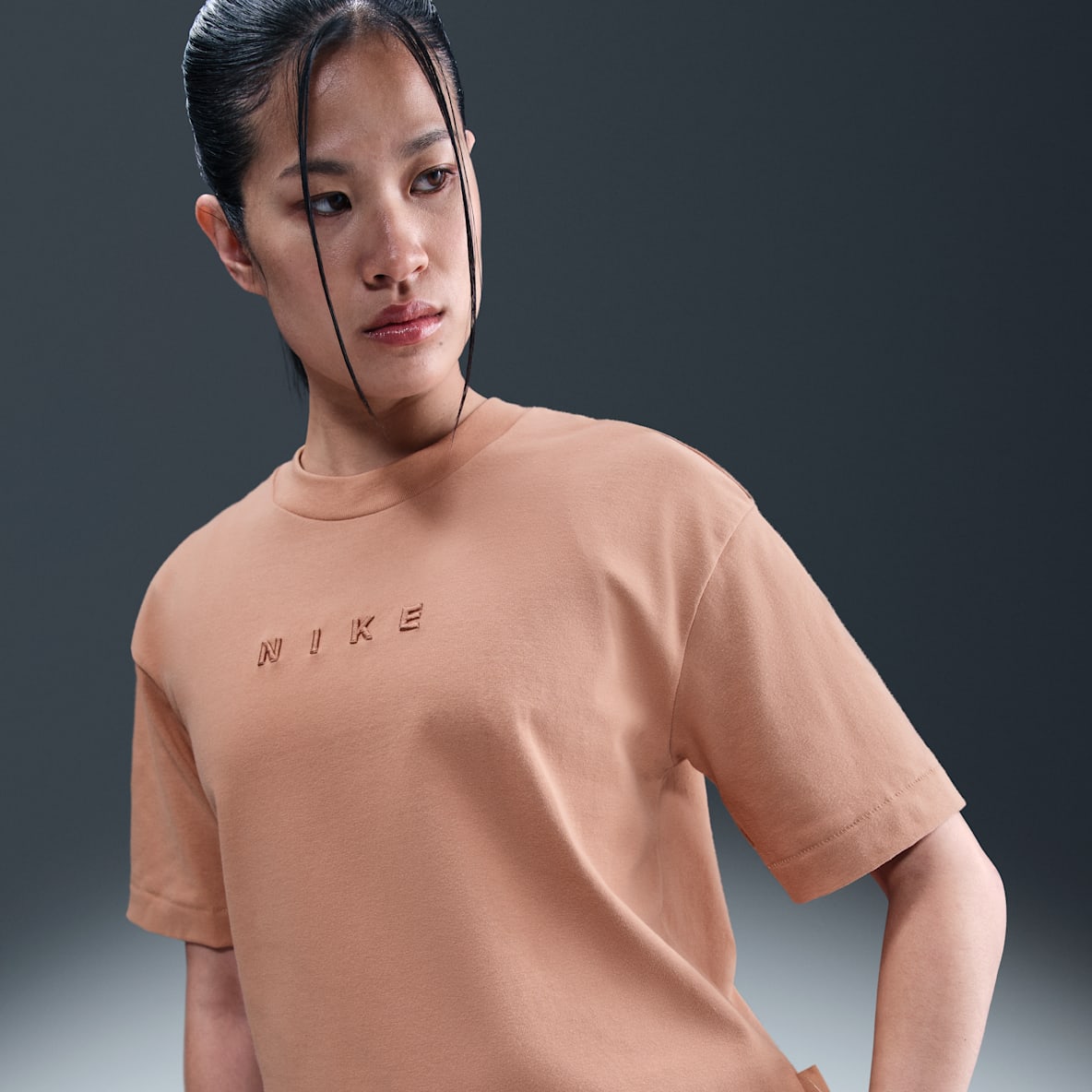나이키 스포츠웨어 나이키 스포츠웨어 여성 박시 반팔 티셔츠