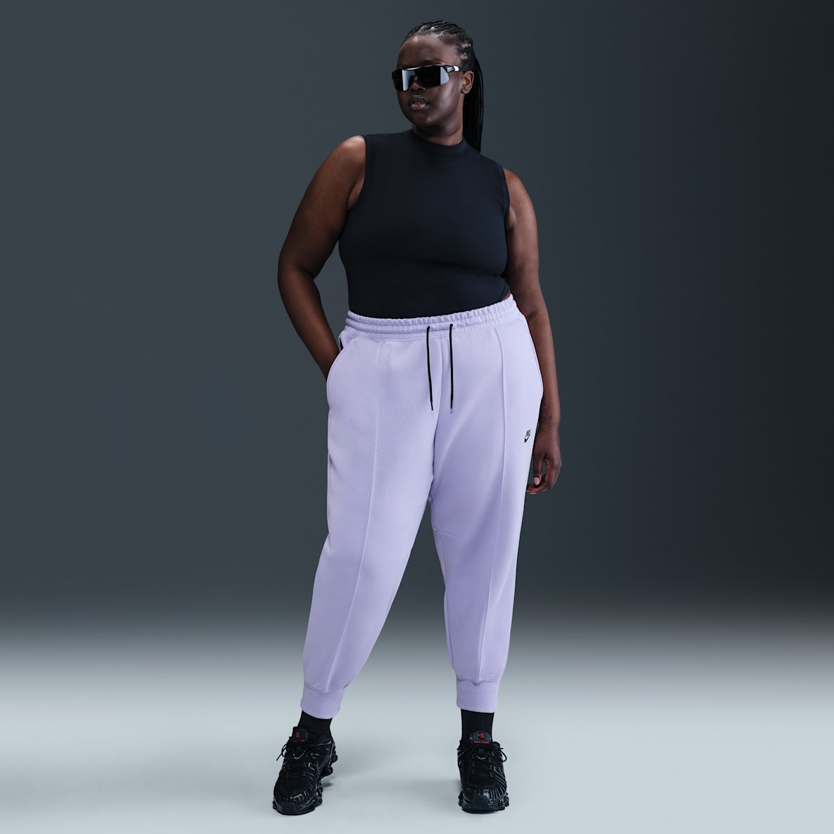 Nike Sportswear Tech Fleece Nike Sportswear Tech Fleece Women's Mid-Rise Joggers (Plus Size)