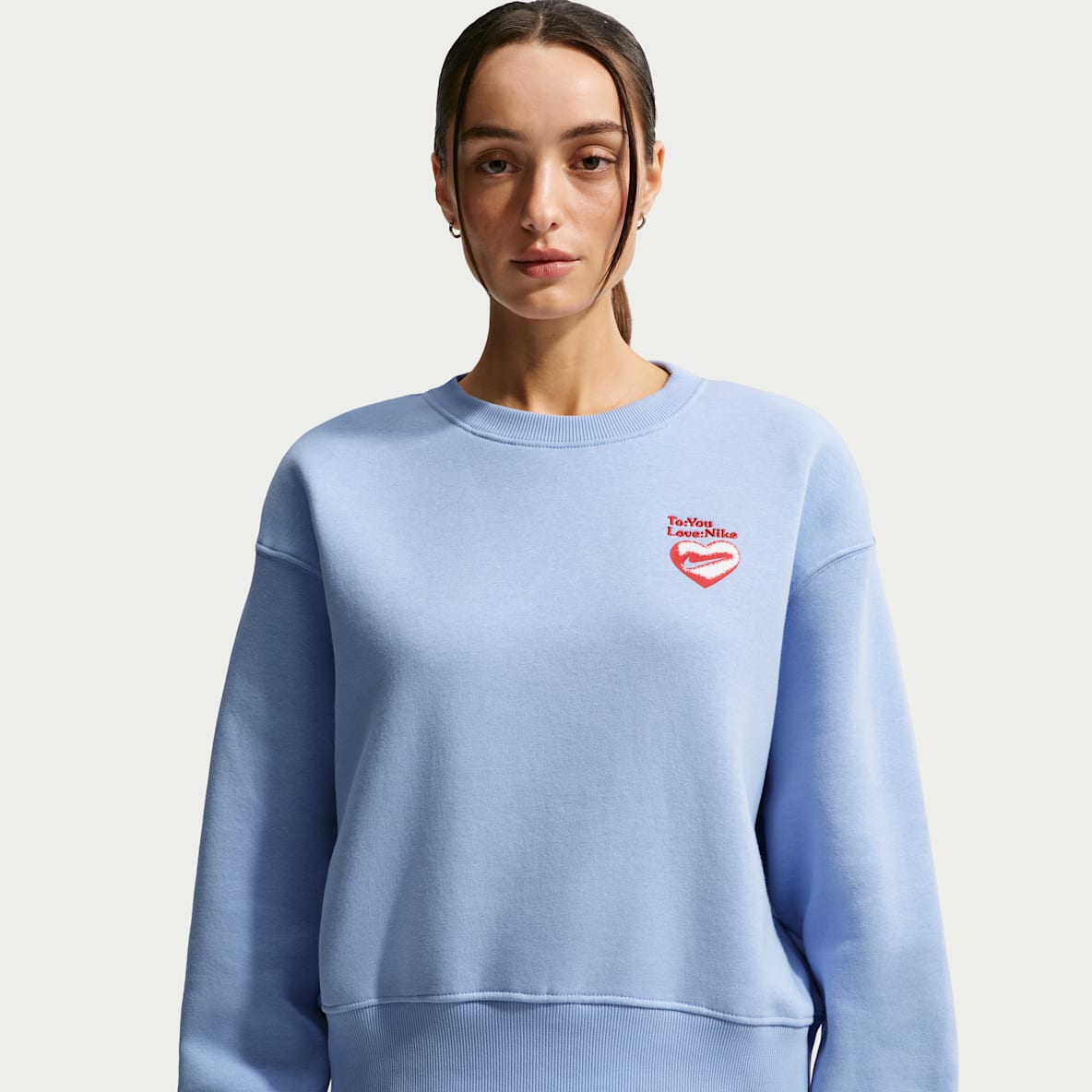 Nike Sportswear Phoenix Fleece Oversized sweatshirt met ronde hals voor dames