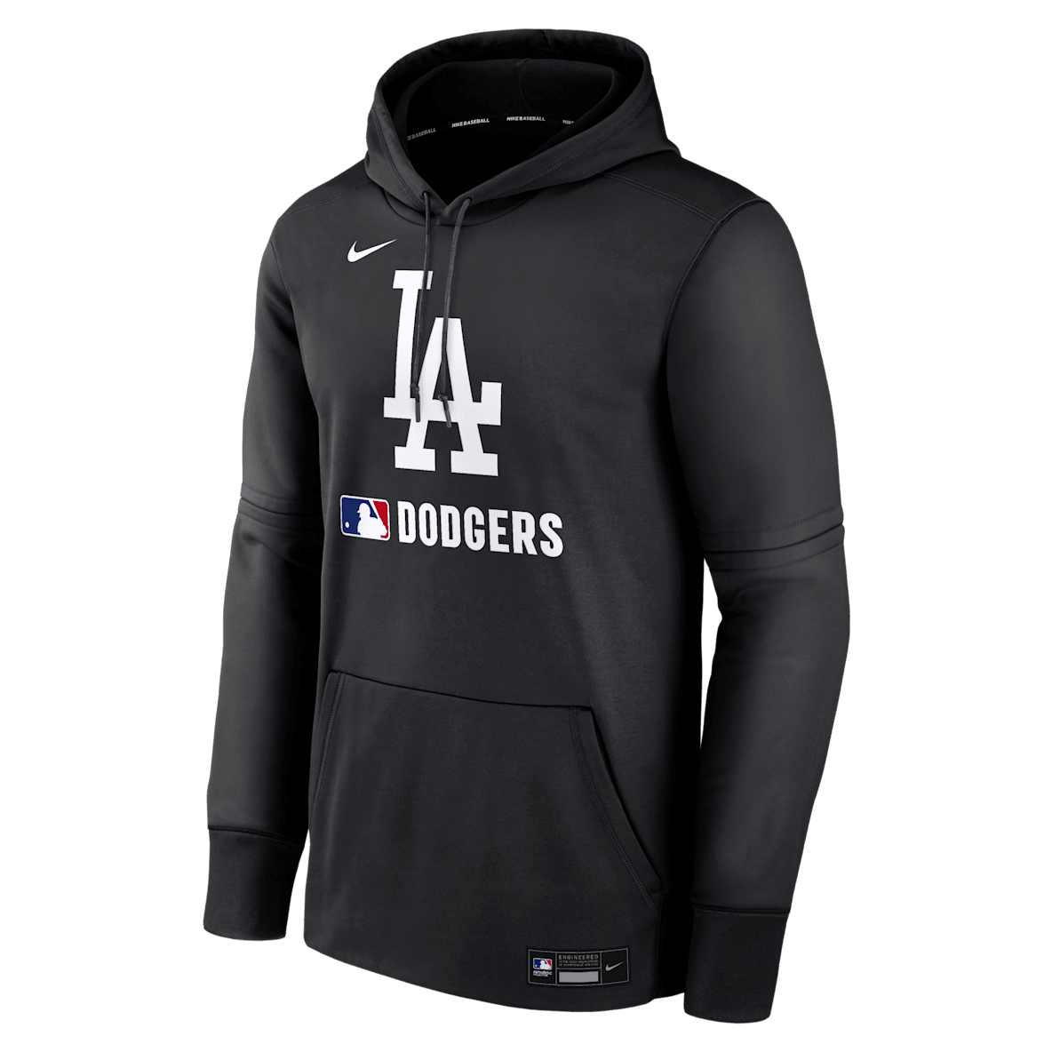 Los Angeles Dodgers Authentic Collection Los Angeles Dodgers Authentic Collection Men's Nike Therma MLB Pullover Hoodie