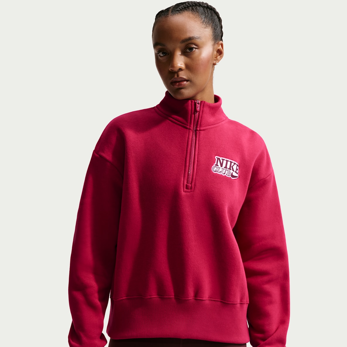 Nike Sportswear Women's Oversized 1/4-Zip Fleece Top