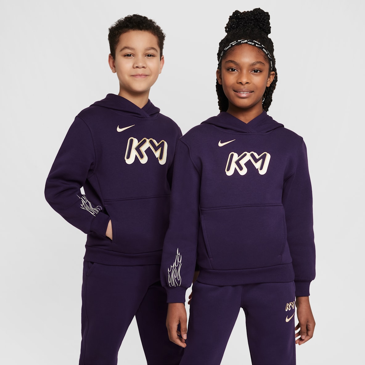 Kylian Mbappé Club Fleece Kylian Mbappé Club Fleece Older Kids' Football Hoodie