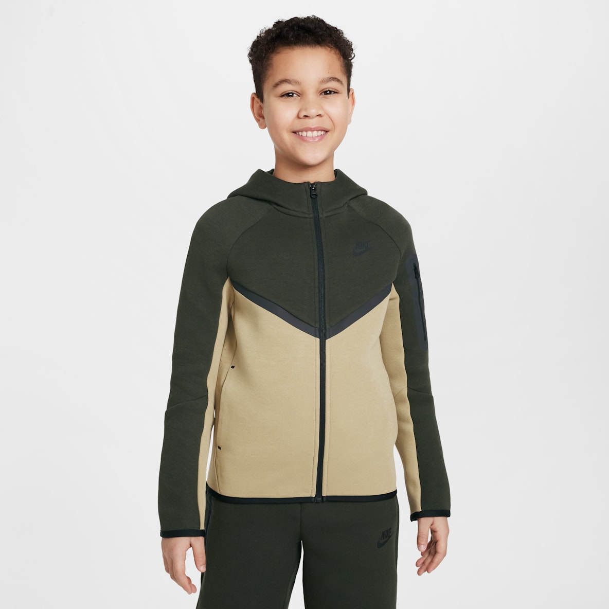 Nike Sportswear Tech Fleece Nike Sportswear Tech Fleece Sweat à capuche et zip pour ado