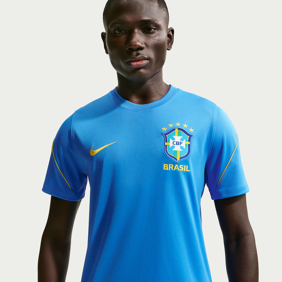Brazil Strike Men's Nike Football Dri-FIT Short-Sleeve Top