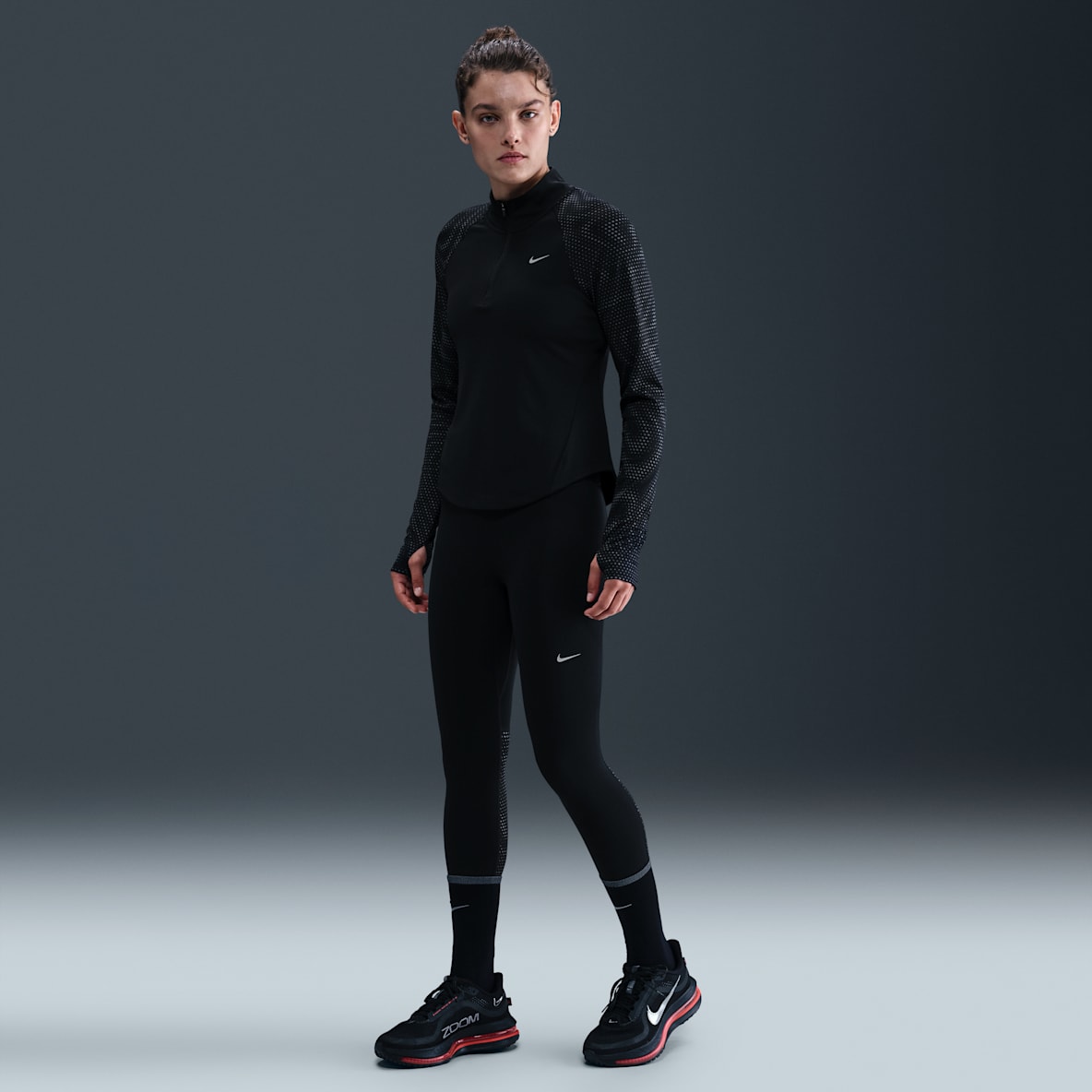 Nike Tempo Flash Nike Tempo Flash Yüksek Belli Bilek Üstü Kadın Koşu Taytı