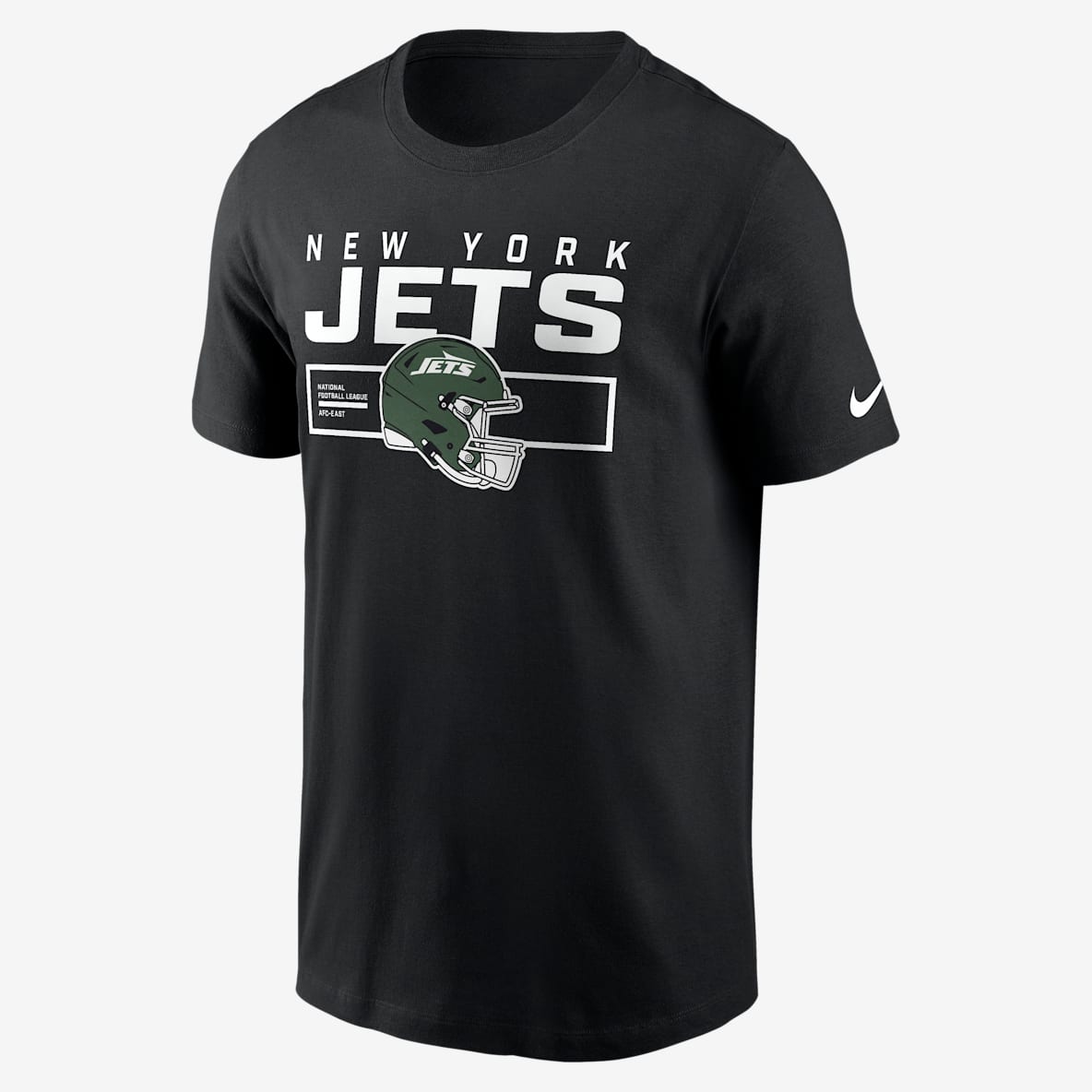 New York Jets Helmet Essential New York Jets Helmet Essential Men's Nike NFL T-Shirt