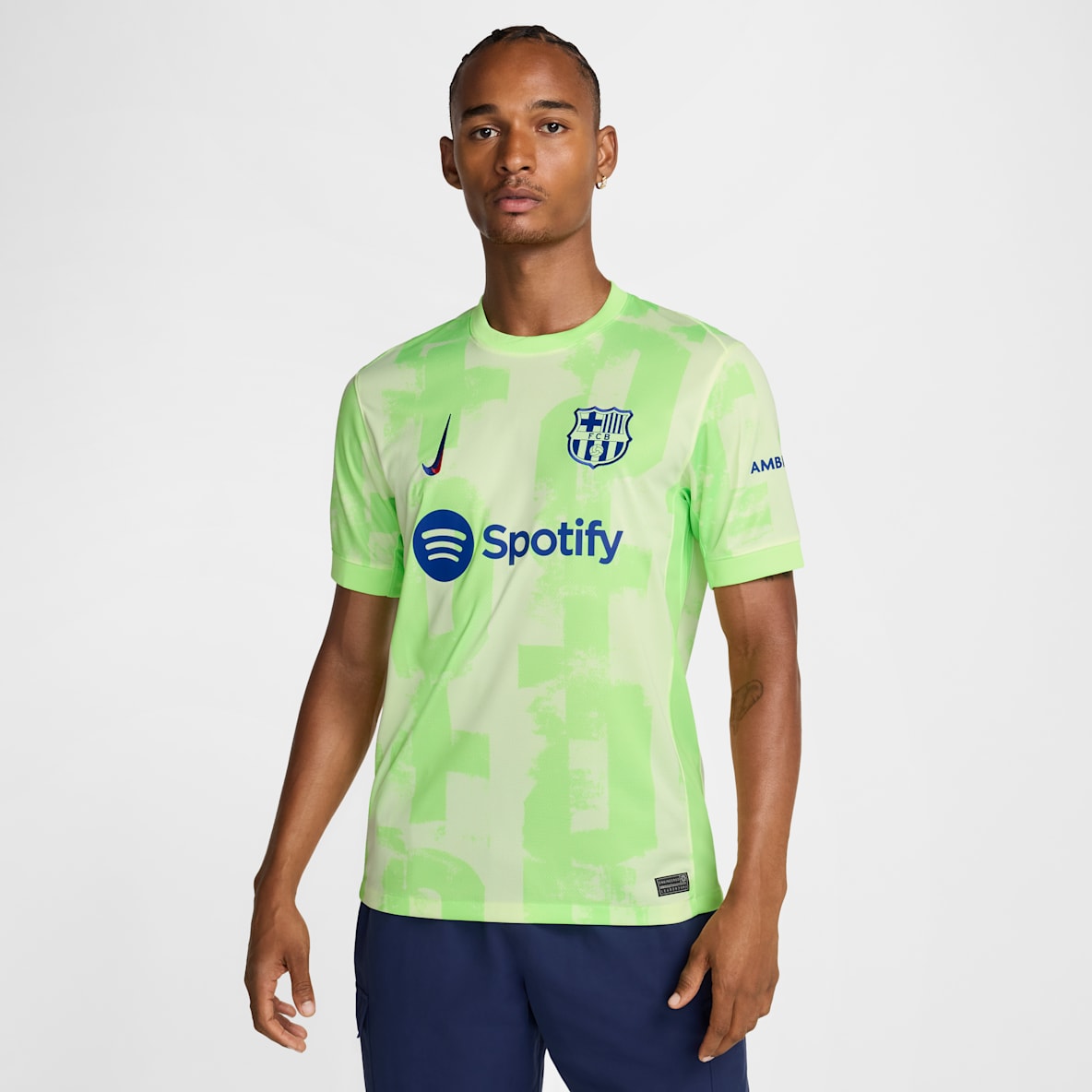 FCバルセロナ 2024/25 スタジアム サード FCバルセロナ 2024/25 スタジアム サード メンズ ナイキ Dri-FIT サッカー レプリカ ユニフォーム