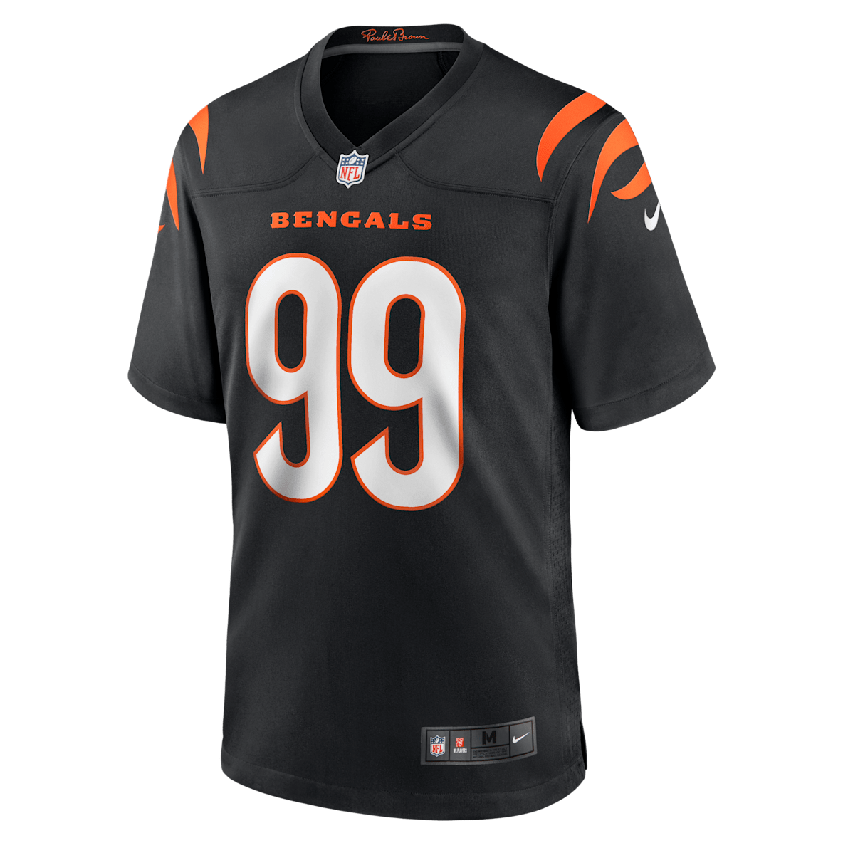 Myles Murphy Cincinnati Bengals Myles Murphy Cincinnati Bengals Men's Nike NFL Game Football Jersey