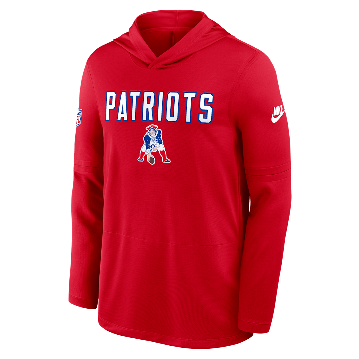 New England Patriots Pass Accuracy New England Patriots Pass Accuracy Men's Nike Dri-FIT NFL Long-Sleeve Hooded Top