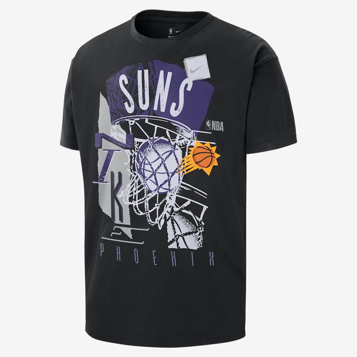 Phoenix Suns Courtside Men's Nike NBA Vintage T-Shirt