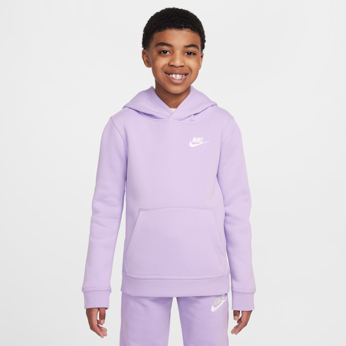 Nike スポーツウェア クラブ ジュニア プルオーバー パーカー