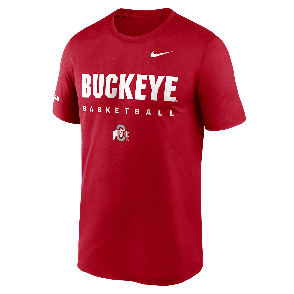 Ohio State Courtside Basketball Legend Men's Nike Dri-FIT College T-Shirt