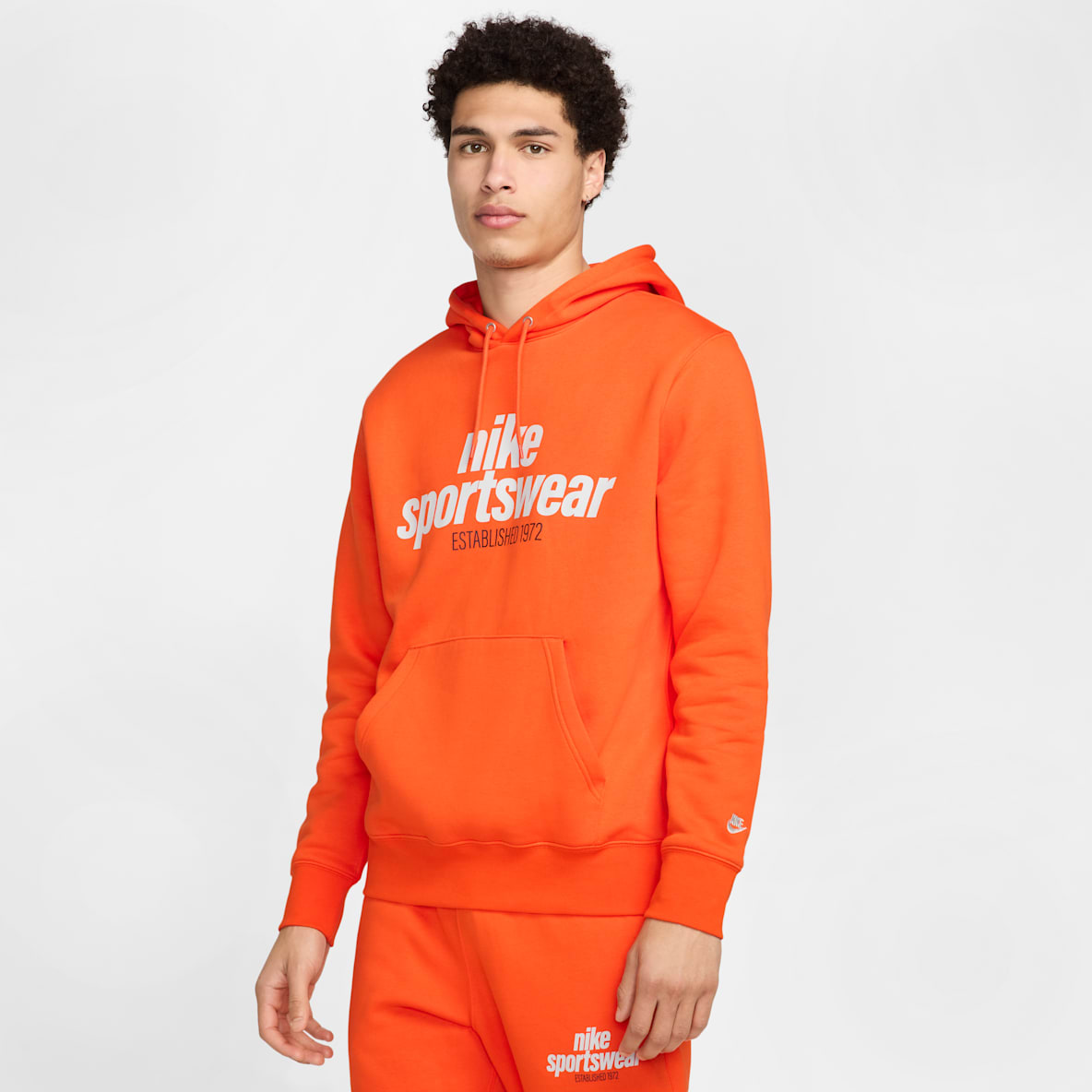 Nike Club Sudadera con gorro sin cierre de tejido Fleece para hombre