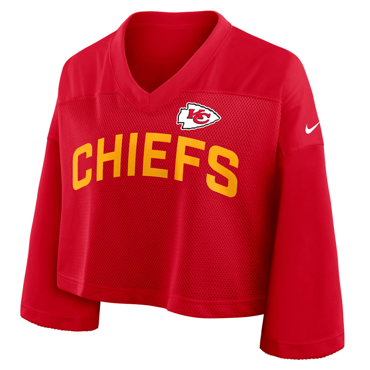 Kansas City Chiefs Wide Receiver Jersey Fashion Kansas City Chiefs Wide Receiver Jersey Fashion Women's Nike Dri-FIT NFL Cropped Top