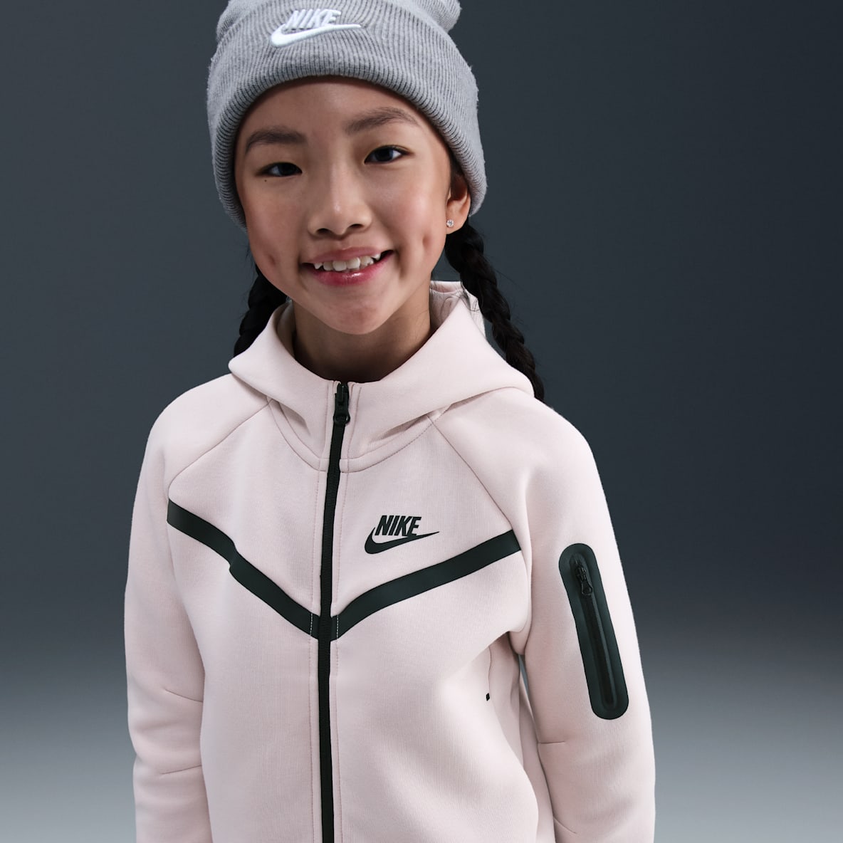 Nike Sportswear Tech Fleece Nike Sportswear Tech Fleece Sweat à capuche et zip pour fille