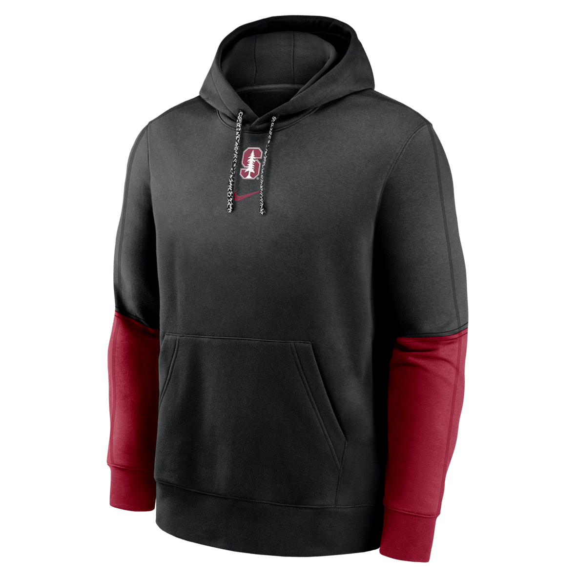 Stanford Cardinal Sideline Team Issue Club Stanford Cardinal Sideline Team Issue Club Sudadera con gorro sin cierre universitaria Nike para hombre
