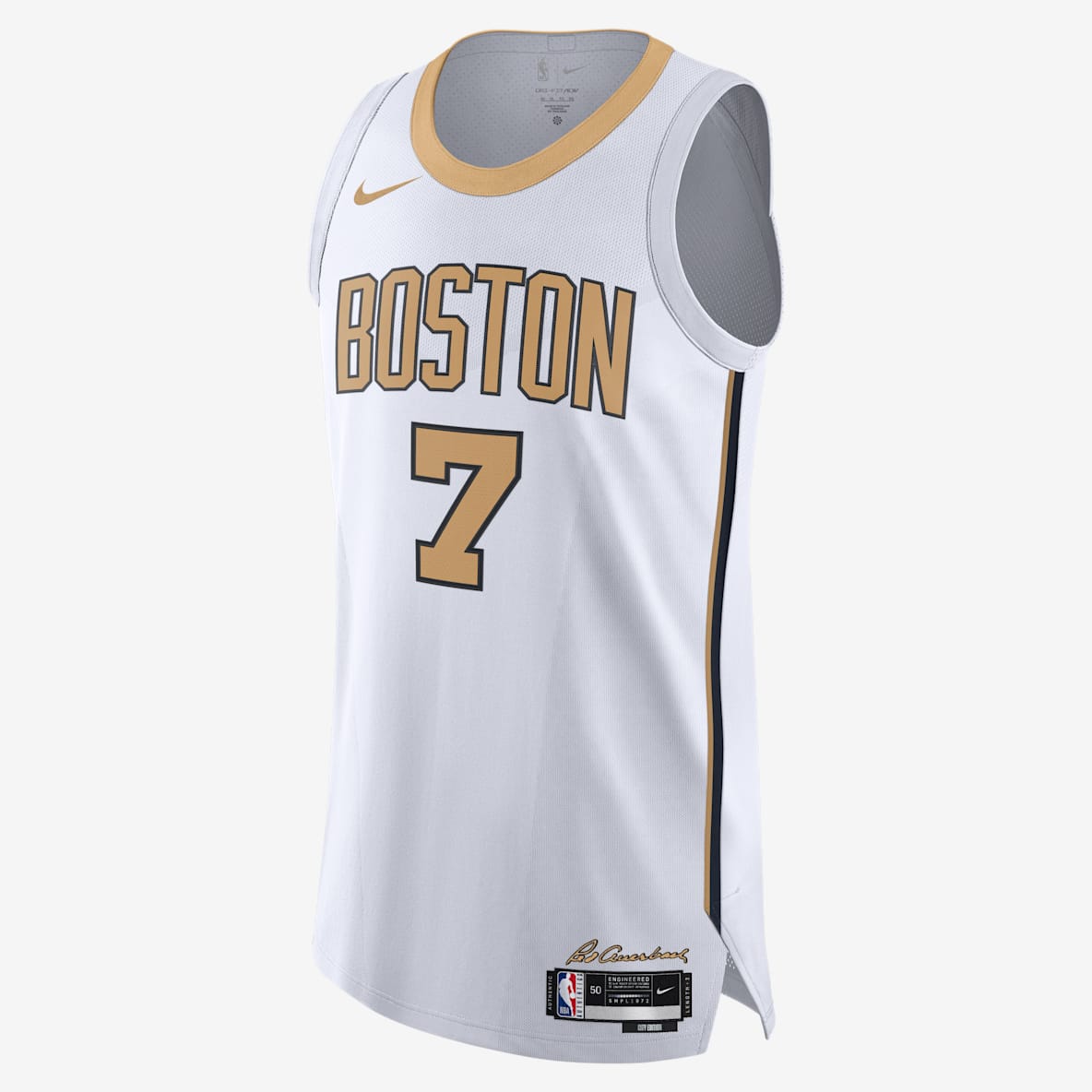 Jaylen Brown Boston Celtics City Edition Jaylen Brown Boston Celtics City Edition Men's Nike Dri-FIT ADV NBA Authentic Jersey