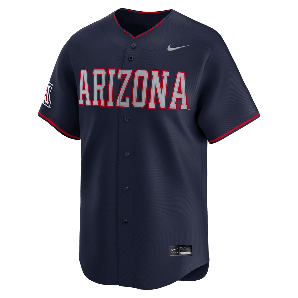 Arizona Wildcats Arizona Wildcats Men's Nike College Limited Baseball Jersey