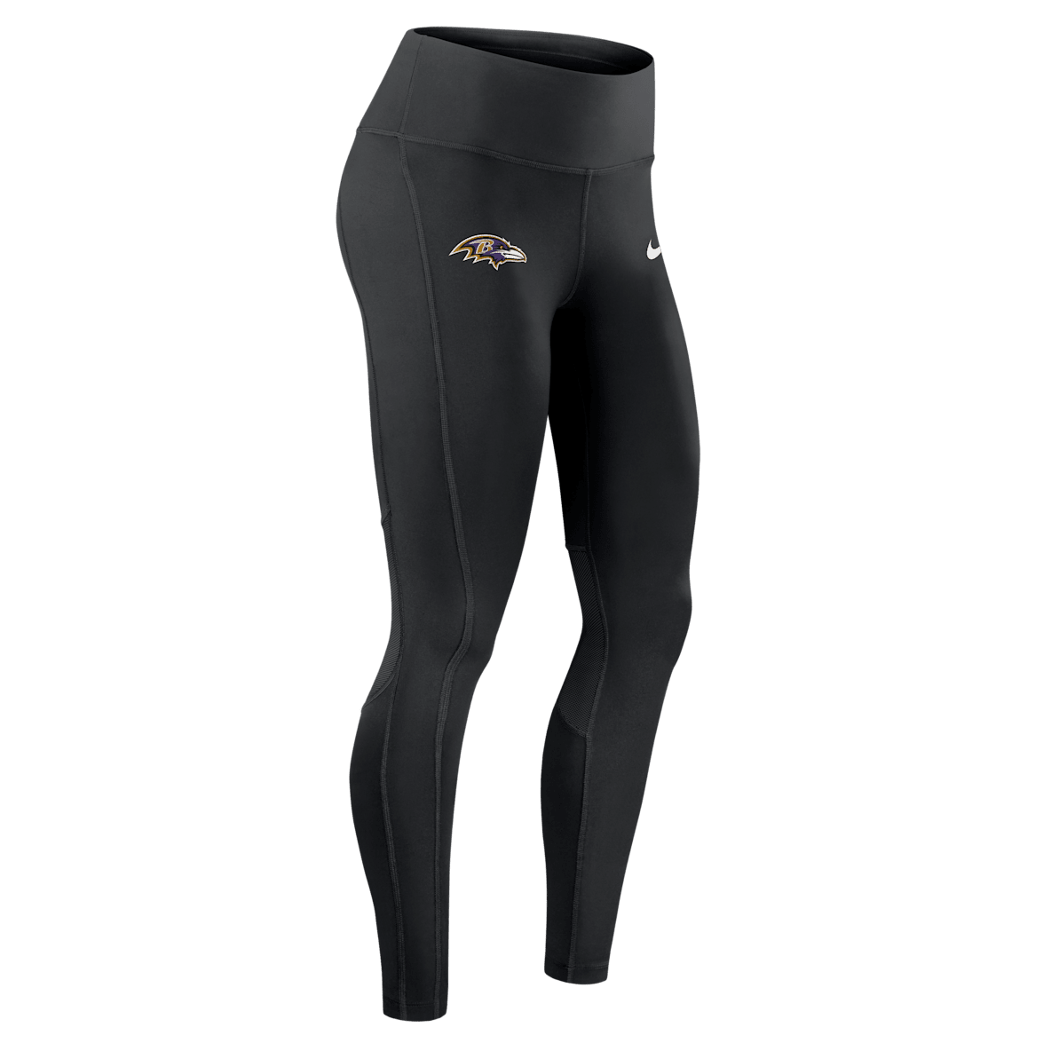 Baltimore Ravens Epic Fast Baltimore Ravens Epic Fast Leggings de la NFL Nike Dri-FIT para mujer