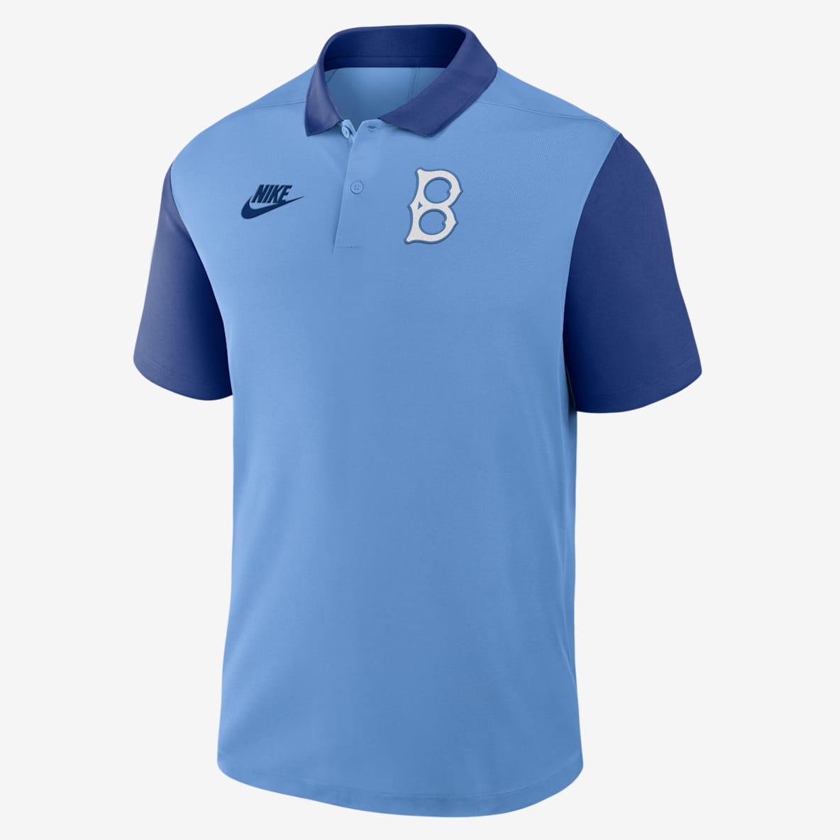 Brooklyn Dodgers Cooperstown Victory Men's Nike Dri-FIT MLB Polo