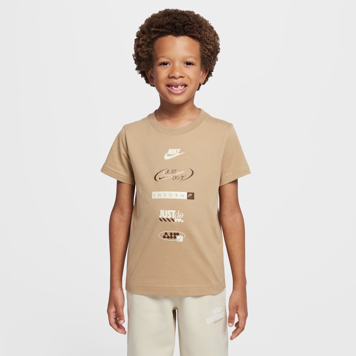 Nike Nike Little Kids' Brandmark Stack T-Shirt