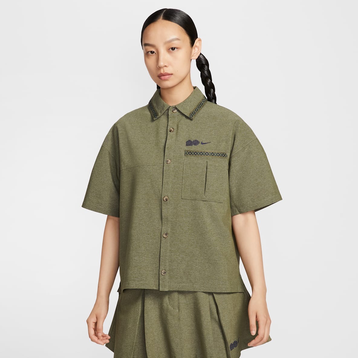 Naomi Osaka Naomi Osaka Oversized Short-Sleeve Top