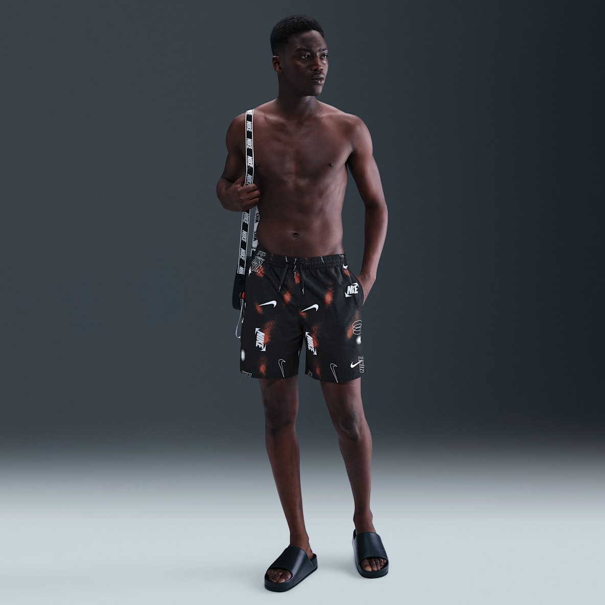 Nike Swim Breaker Nike Swim Breaker Short Volley de 18 cm con forro de ropa interior para hombre