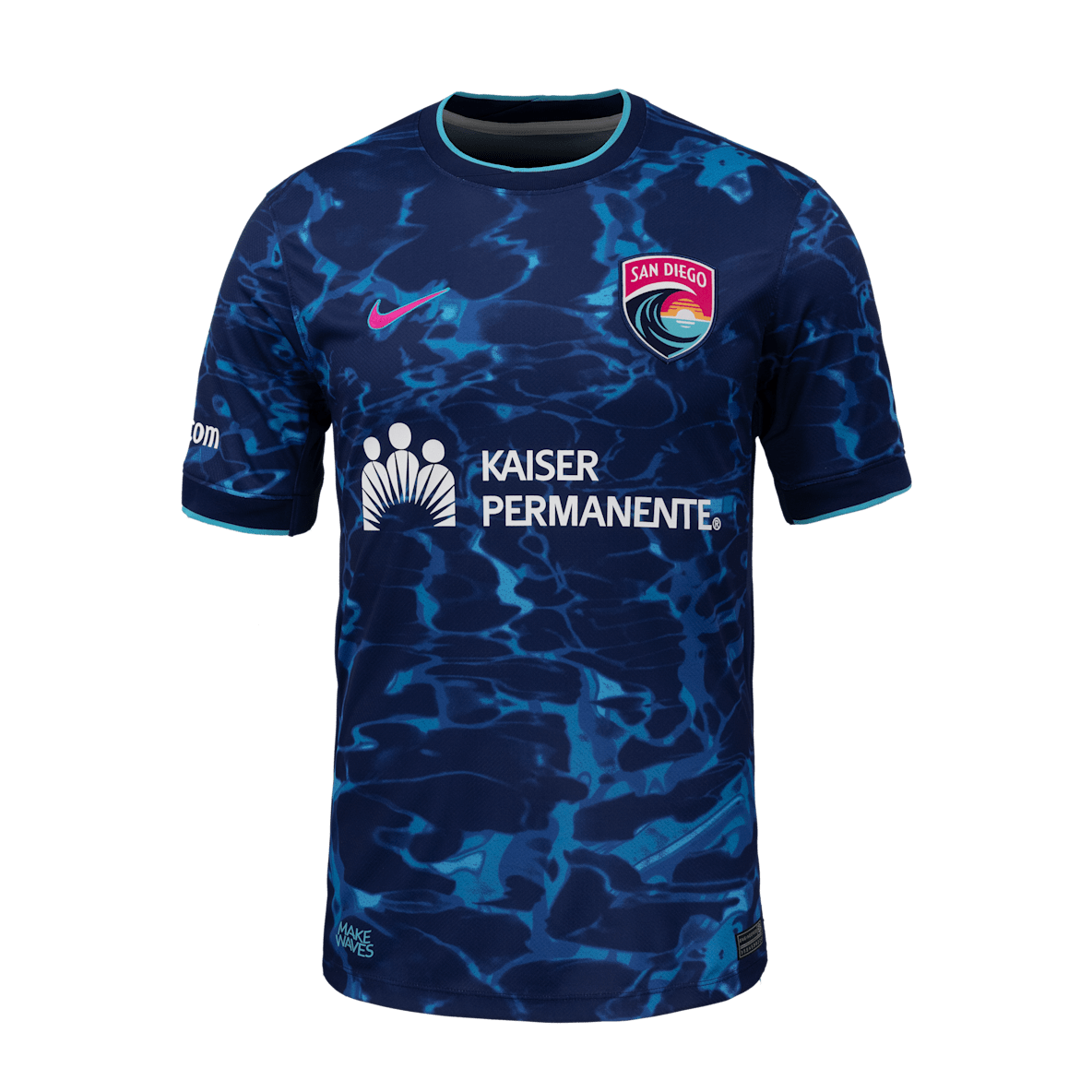 San Diego Wave FC 2025 Stadium Away San Diego Wave FC 2025 Stadium Away Men's Nike Dri-FIT NWSL Replica Jersey