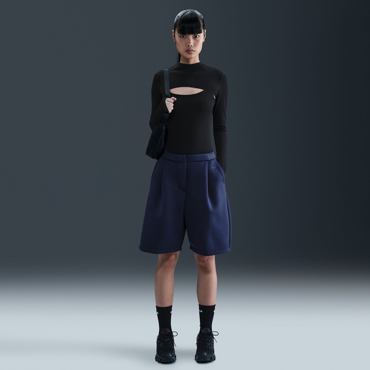 Nike Sportswear Modern Fleece Nike Sportswear Modern Fleece 女款中腰寬鬆短褲