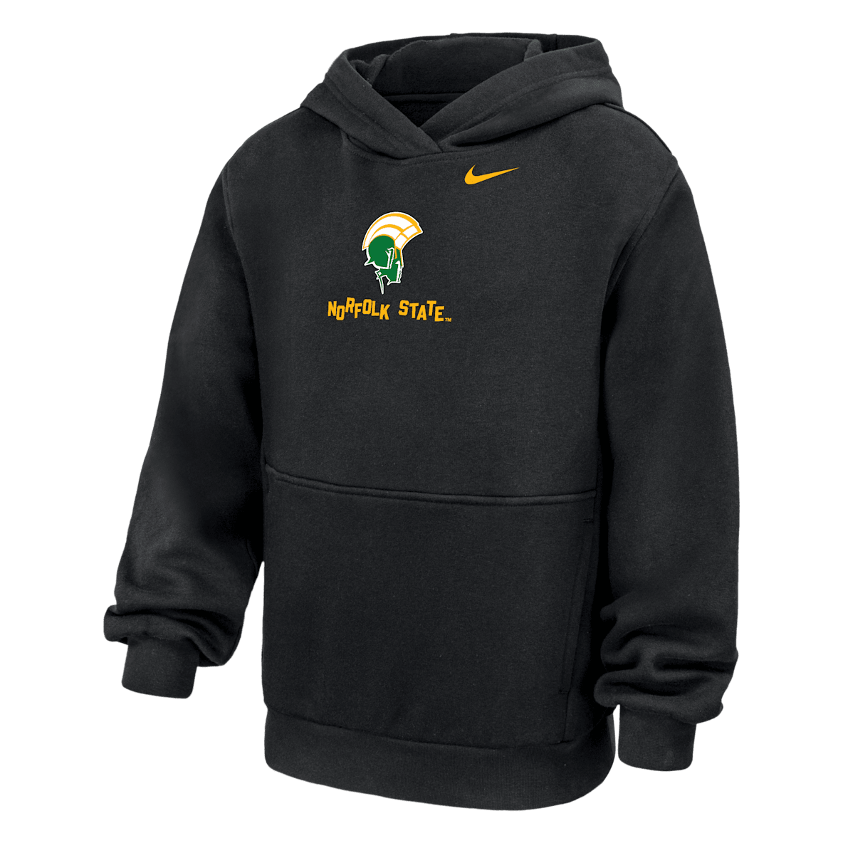 Norfolk State Club Fleece Norfolk State Club Fleece Sudadera con gorro universitaria Nike para niños talla grande