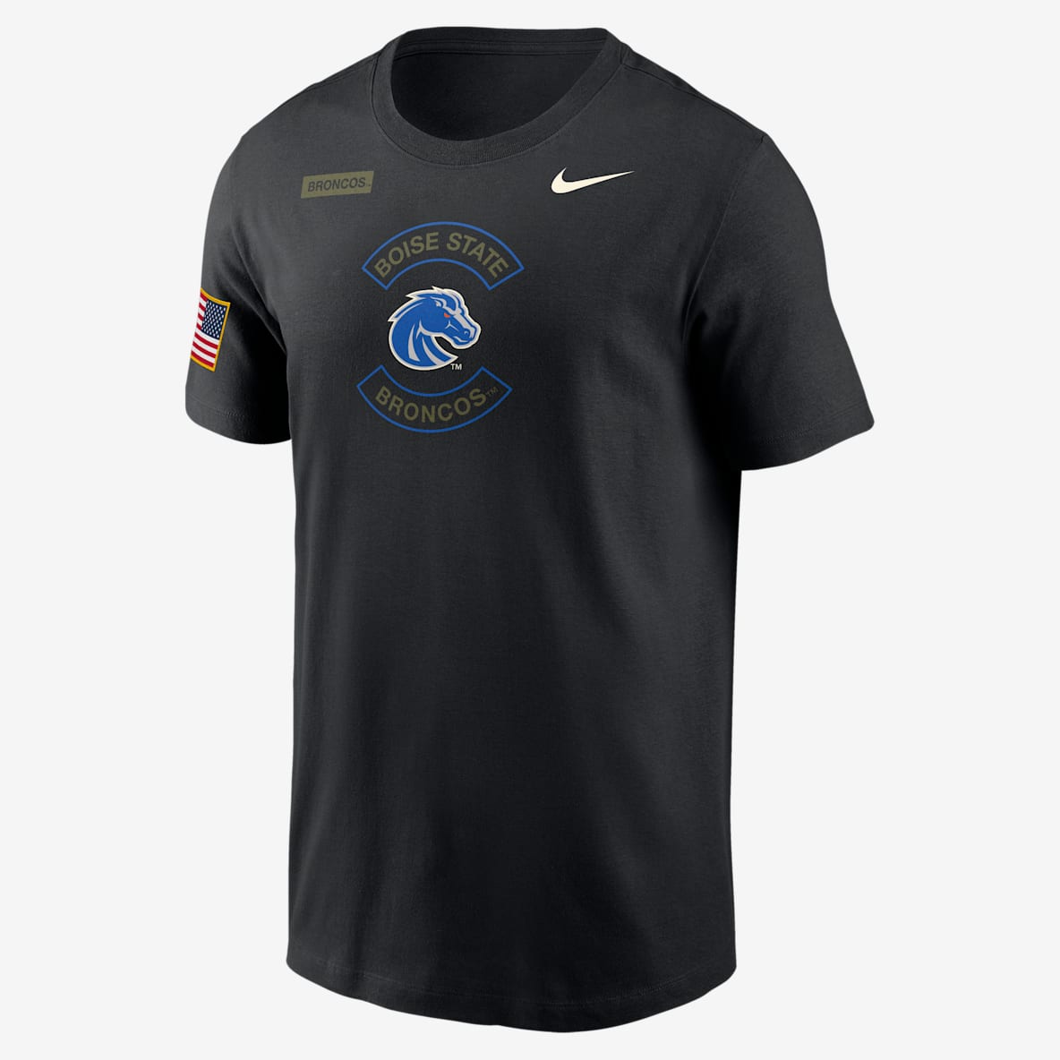 Boise State Broncos Team Issue Boise State Broncos Team Issue Men's Nike Dri-FIT Crew-Neck T-Shirt