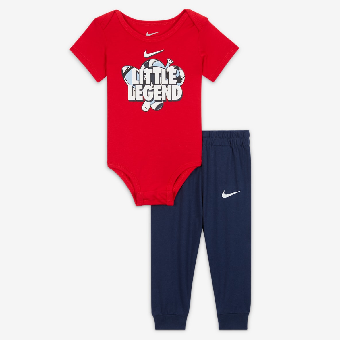 Nike Sportswear Bodysuit and Pants Set Set für Babys (3–6 M)