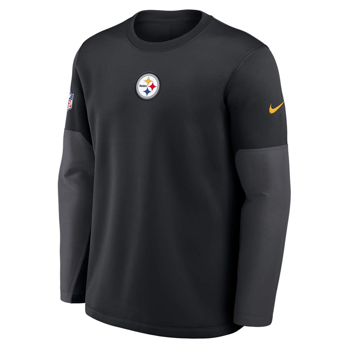 Pittsburgh Steelers Scripted To Win Sideline Coach Pittsburgh Steelers Scripted To Win Sideline Coach Men's Nike Therma-FIT NFL Long-Sleeve T-Shirt