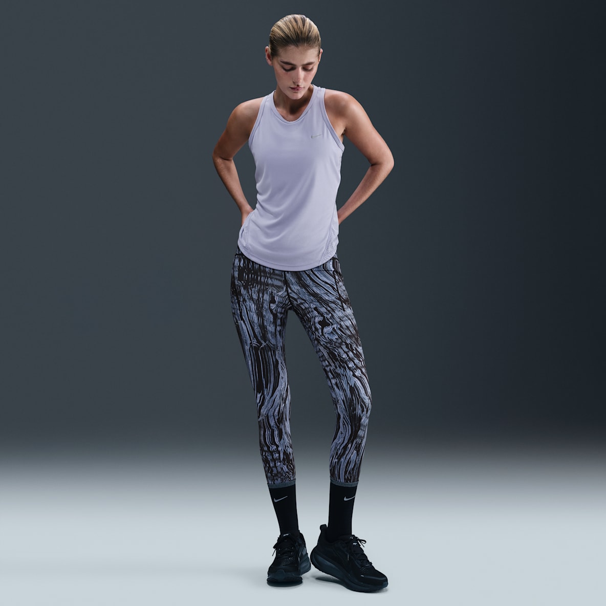 Nike Swift Nike Swift Women's High-Waisted 7/8 Printed Running Leggings