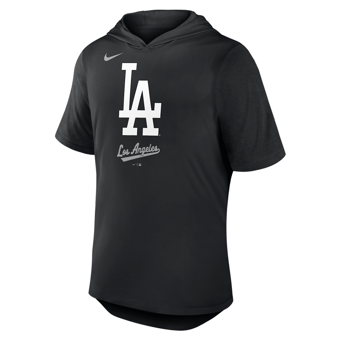 Los Angeles Dodgers Logo Los Angeles Dodgers Logo Playera Nike Dri-FIT de la MLB con gorro para hombre