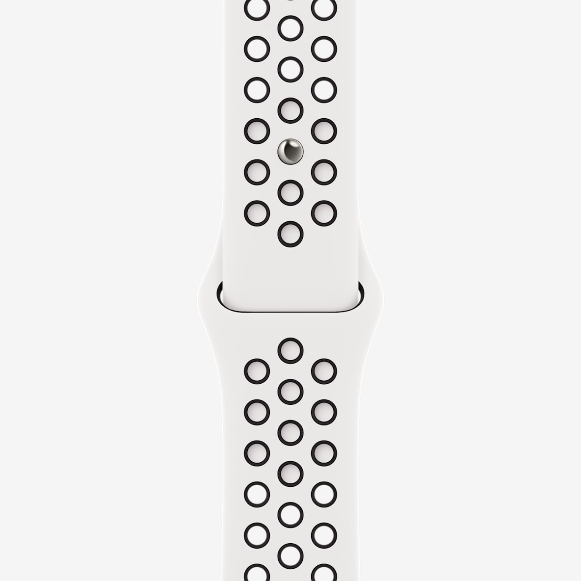 41mm Summit White/Black Nike Sport Band - M/L