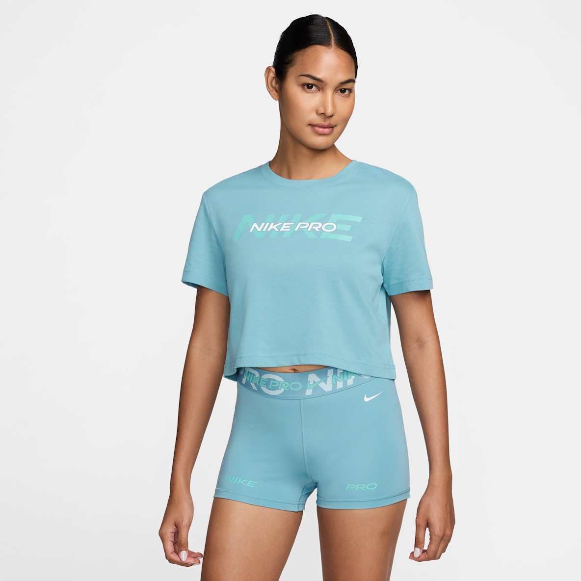 Nike Pro Nike Pro Women's Short-Sleeve Cropped T-Shirt