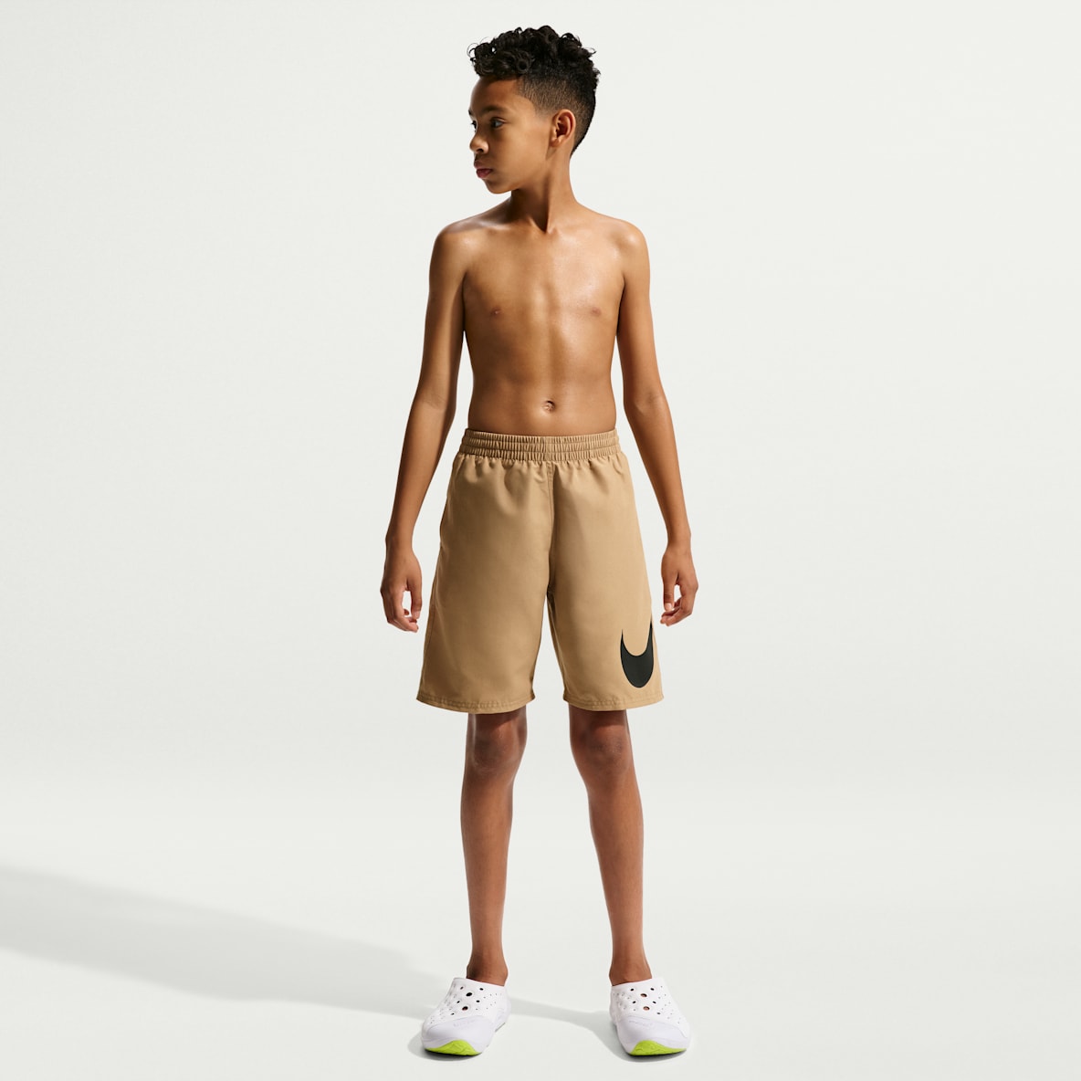 Nike Swim Breaker Big Kids' (Boys') 7" Brief-Lined Volley Short