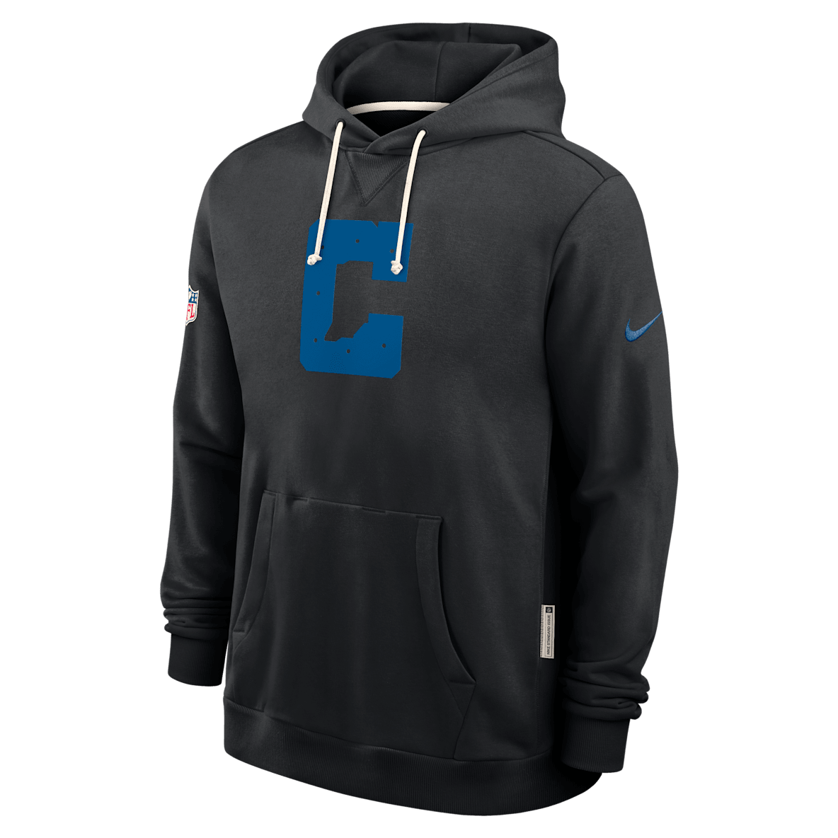 Indianapolis Colts Alt 2 Tight Coverage Sideline Indianapolis Colts Alt 2 Tight Coverage Sideline Men's Nike Dri-FIT NFL Pullover Hoodie