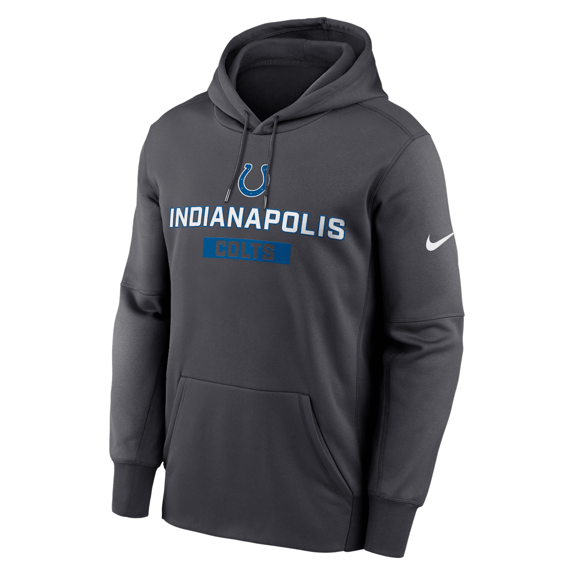 Indianapolis Colts Toss Sweep Men’s Nike Therma NFL Pullover Hoodie