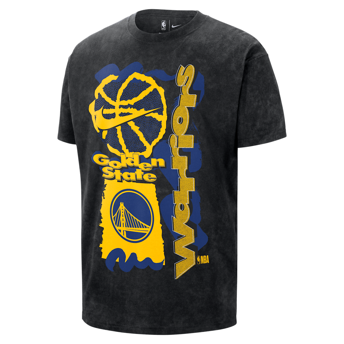 Golden State Warriors Courtside Golden State Warriors Courtside Men's Nike NBA Max90 T-Shirt