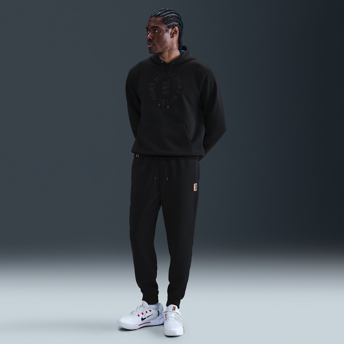 NikeCourt Heritage NikeCourt Heritage Dri-FIT Fleece-Tennis-Jogger (Herren)