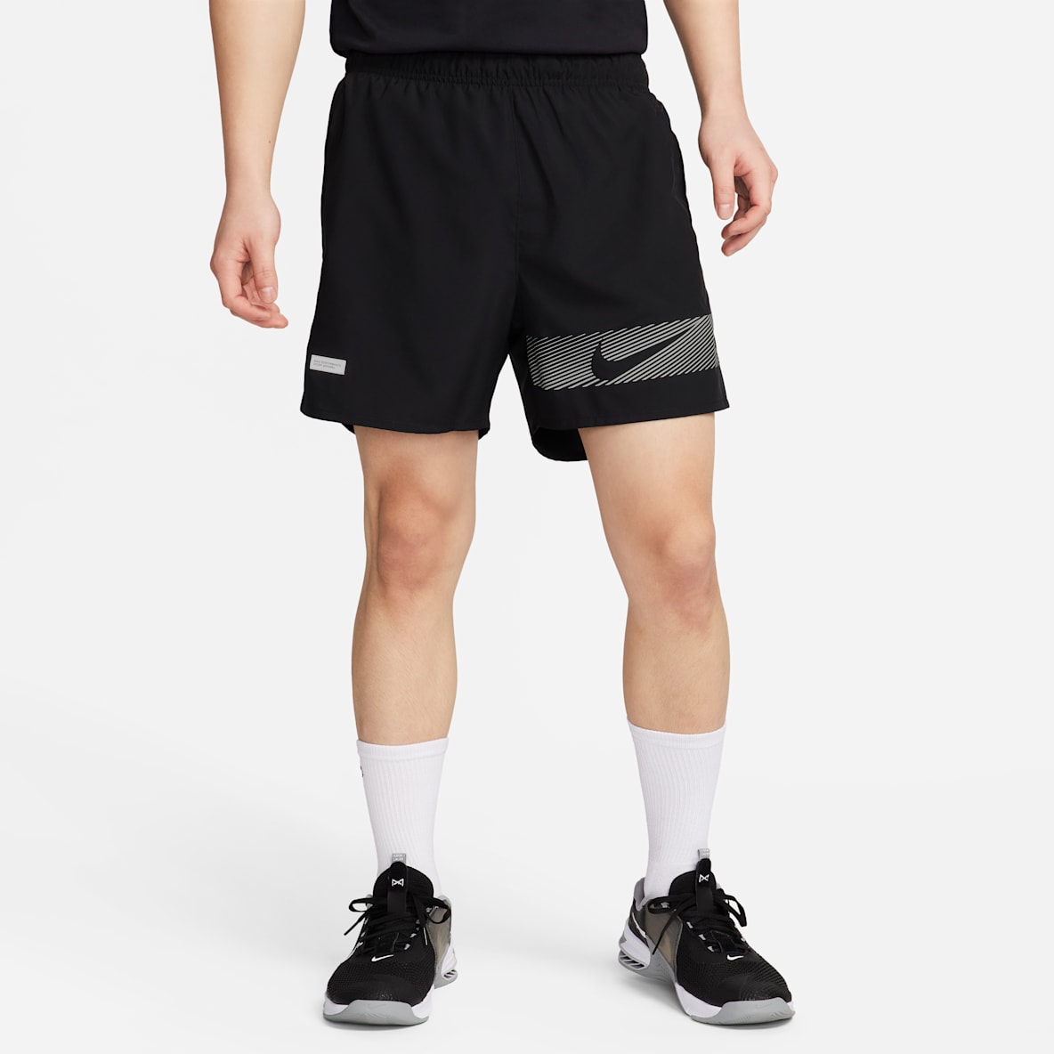 ナイキ チャレンジャー フラッシュ メンズ Dri-FIT 13cm ランニングショートパンツ (インナー付き)