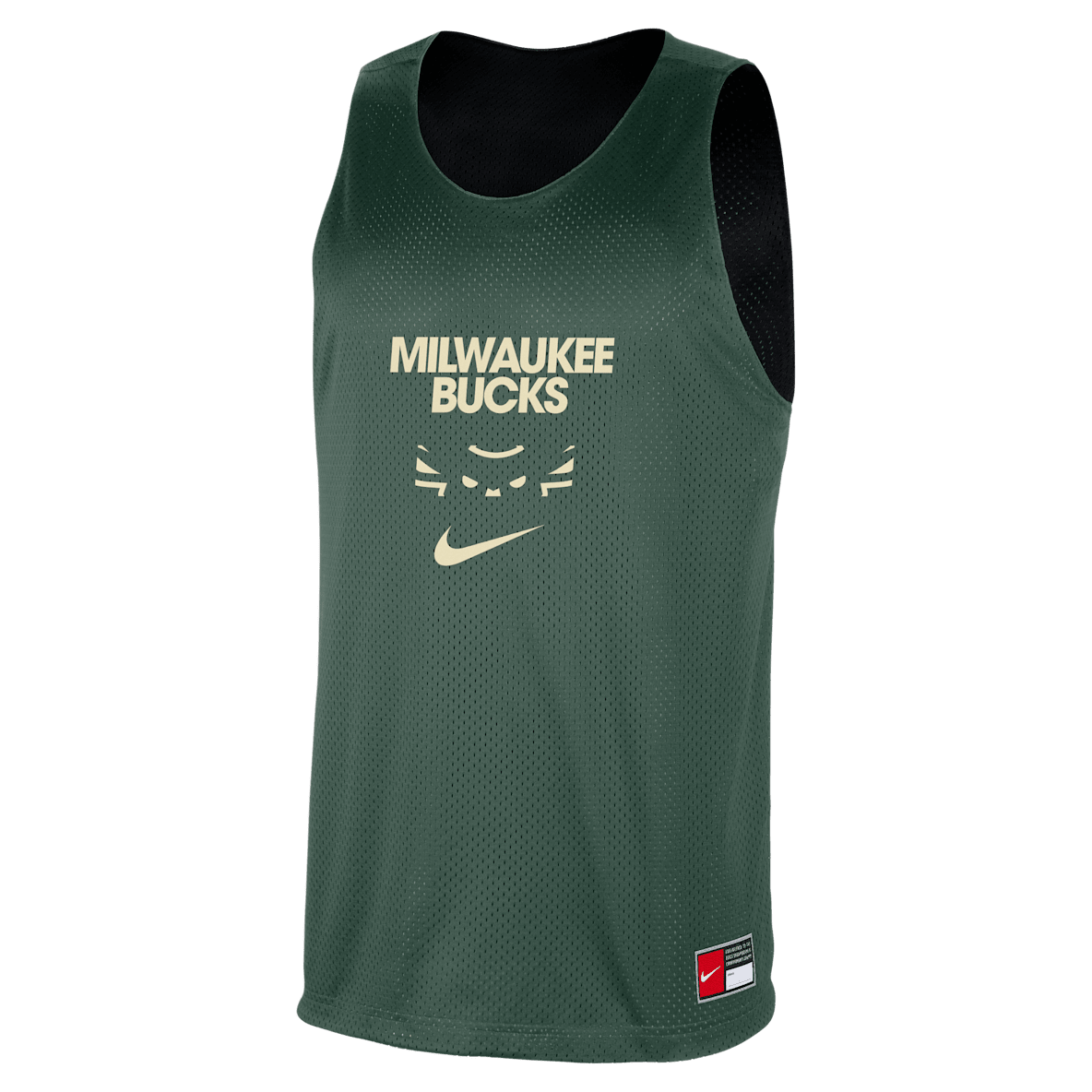 Milwaukee Bucks Courtside Milwaukee Bucks Courtside Men's Nike NBA Mesh Practice Jersey