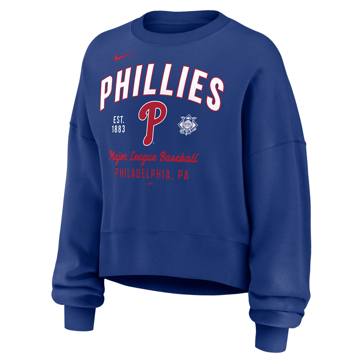 Philadelphia Phillies Philadelphia Phillies Women's Nike MLB Pullover Crew
