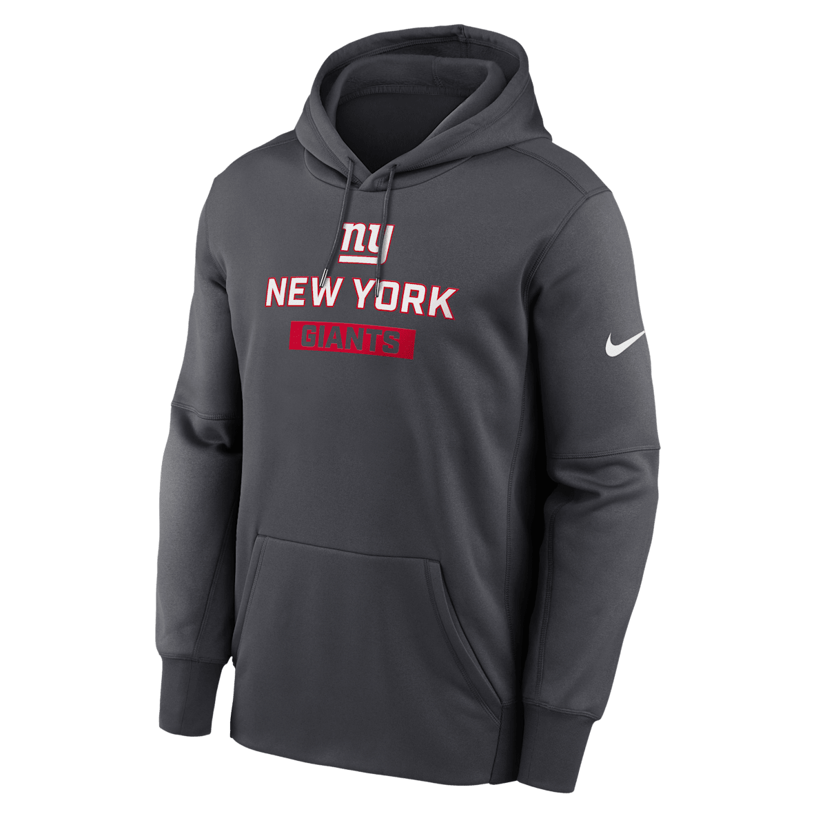 New York Giants Toss Sweep Men’s Nike Therma NFL Pullover Hoodie