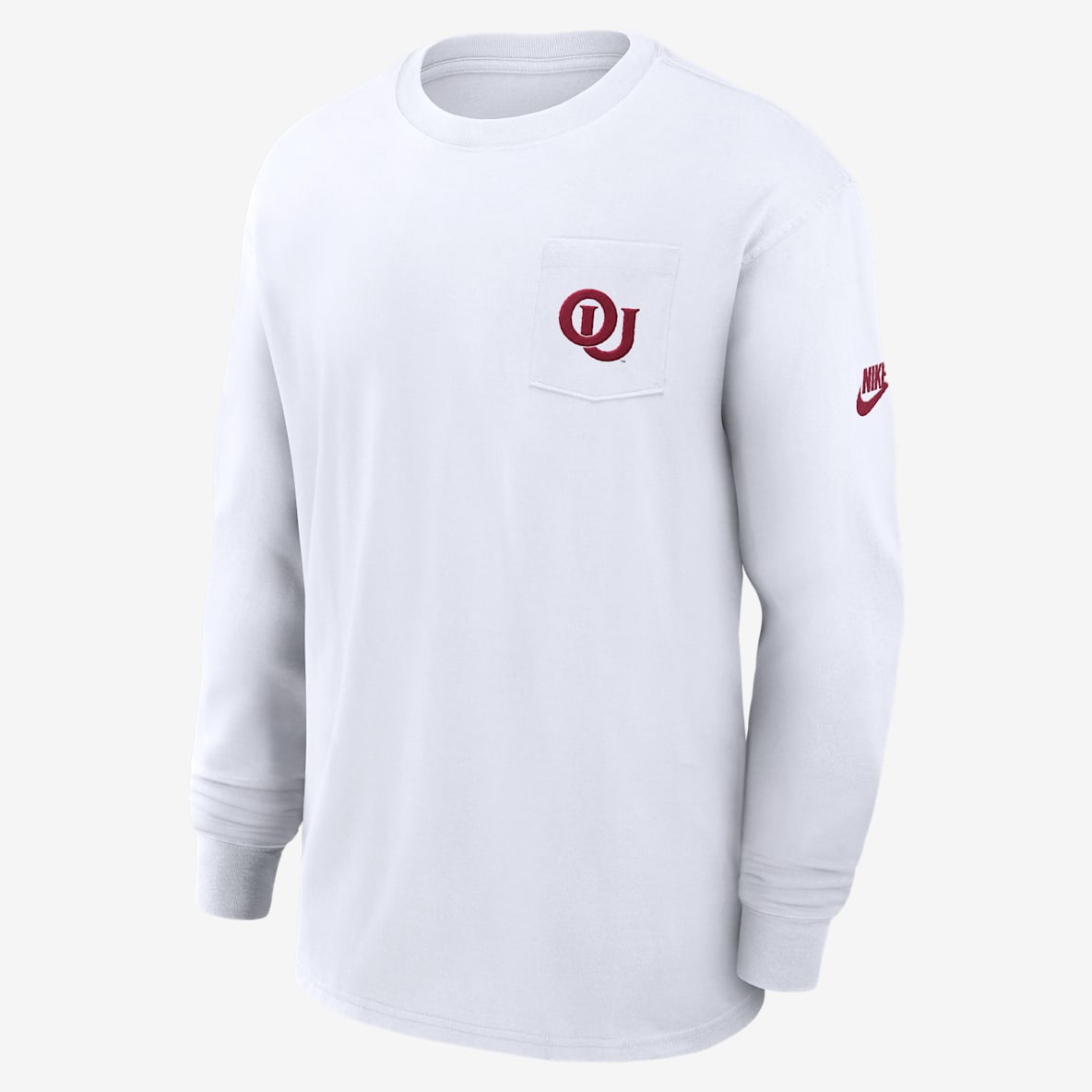 Oklahoma Sooners Legacy Max90 Pocket Oklahoma Sooners Legacy Max90 Pocket Men's Nike College Long-Sleeve T-Shirt